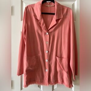 NEW - Soft Surroundings Fringe Shirt / Jacket - Size XL